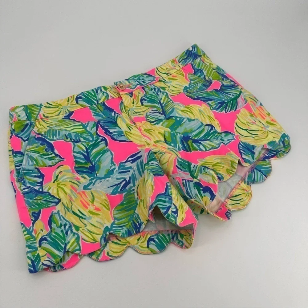 Lilly Pulitzer Buttercup Stretch Shorts 5